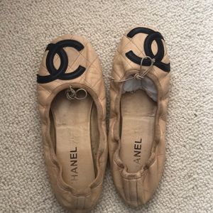 Chanel ballet flats